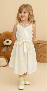 Lemon Meringue lilen Dress