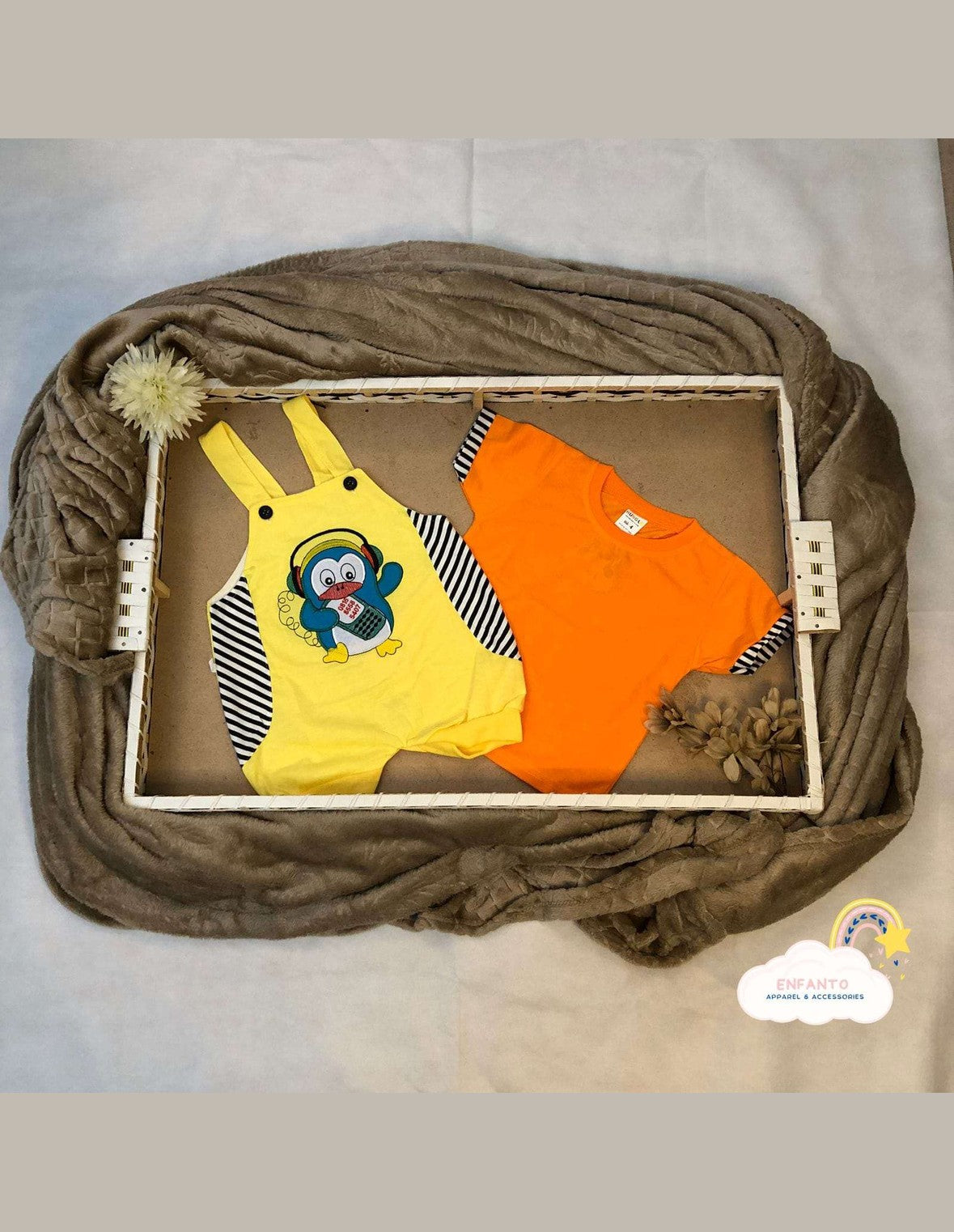 Yellow Duckling Romper