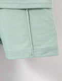 Mint Zip Polo Set