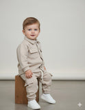 Beige cargo co-ord set