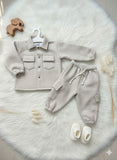 Beige cargo co-ord set