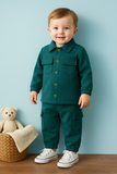Teal Cargo Co-ord Set