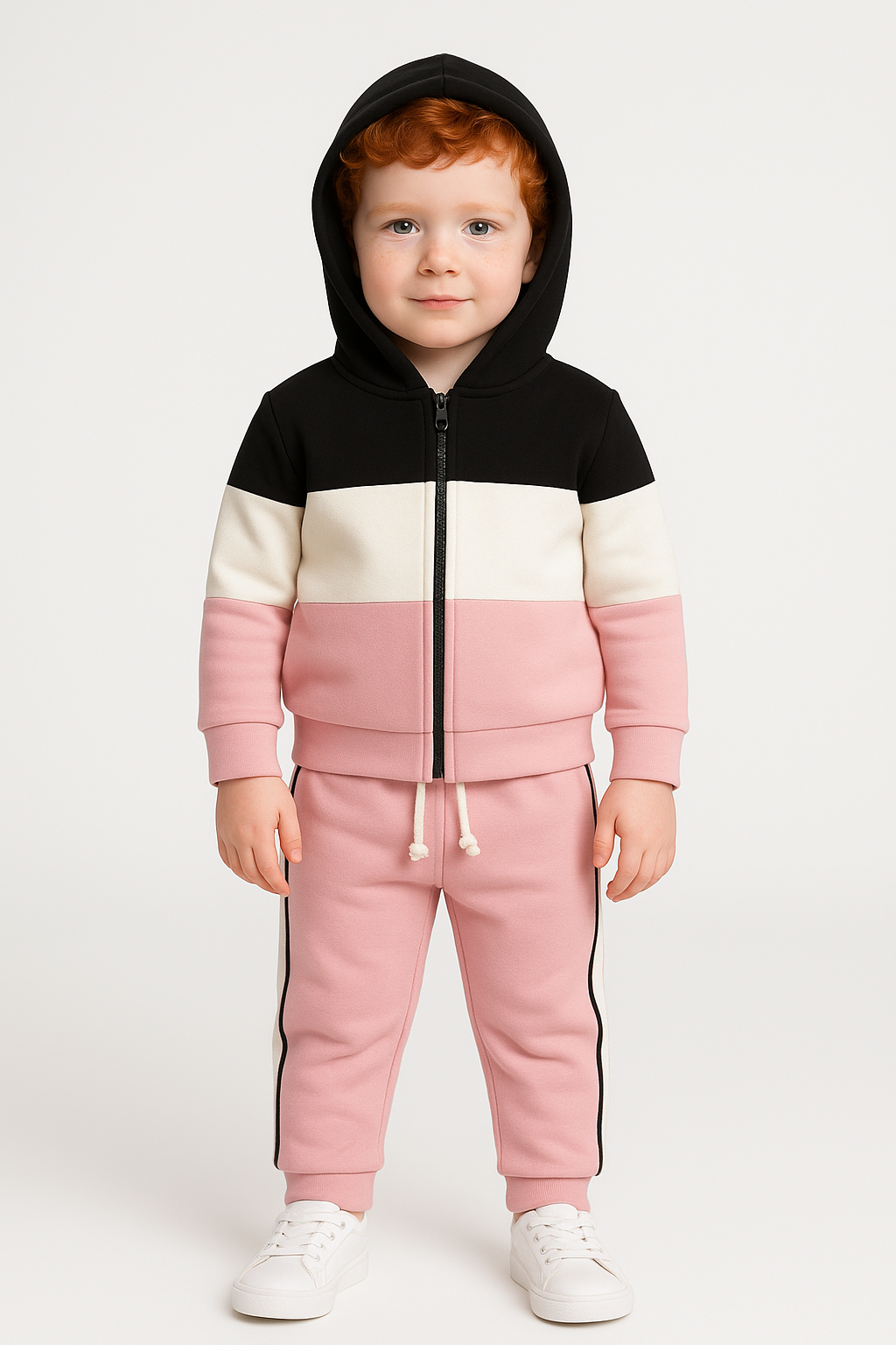 Blush Trio Unisex Hoodie Set