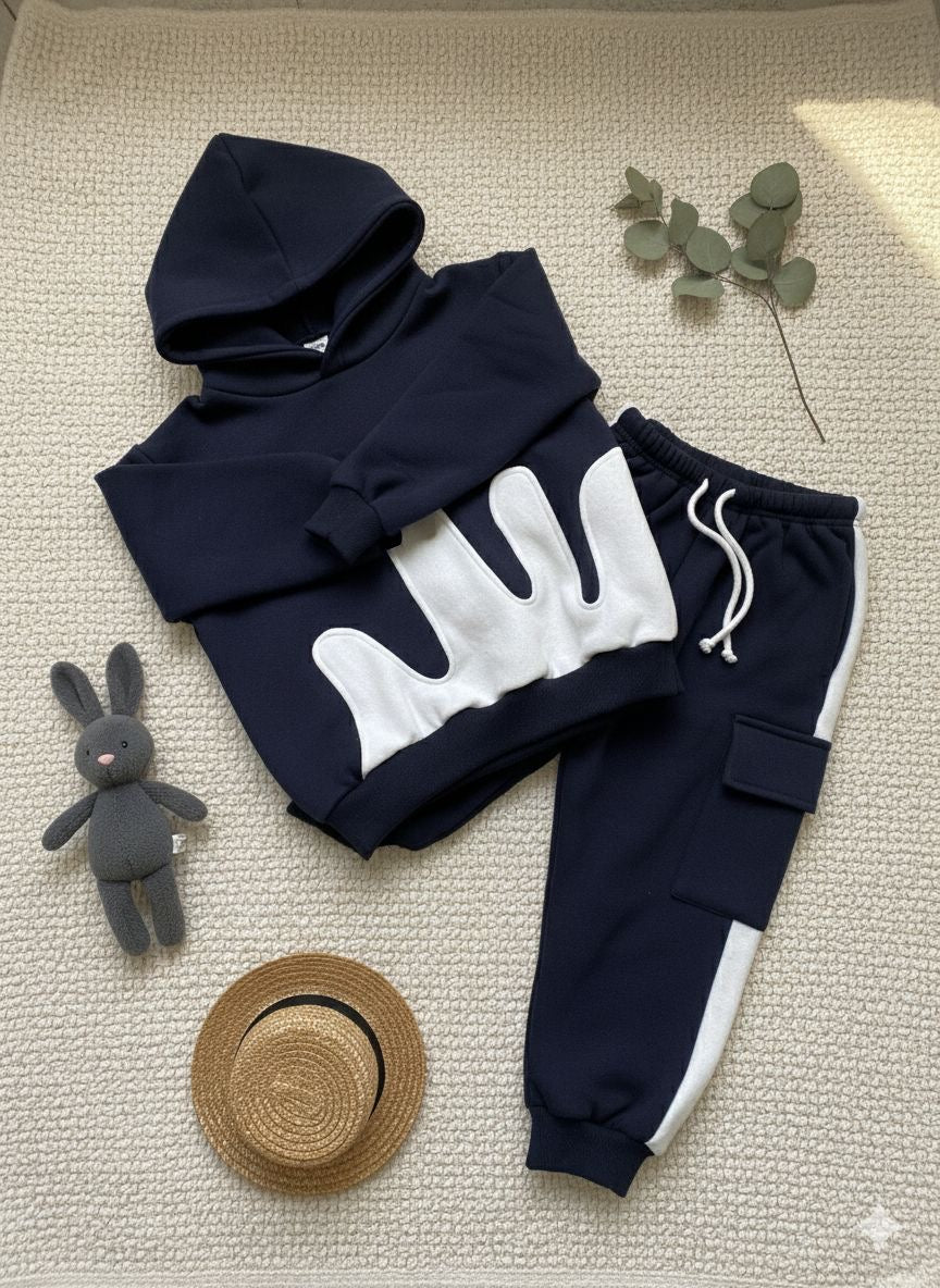 Wave hoodie set