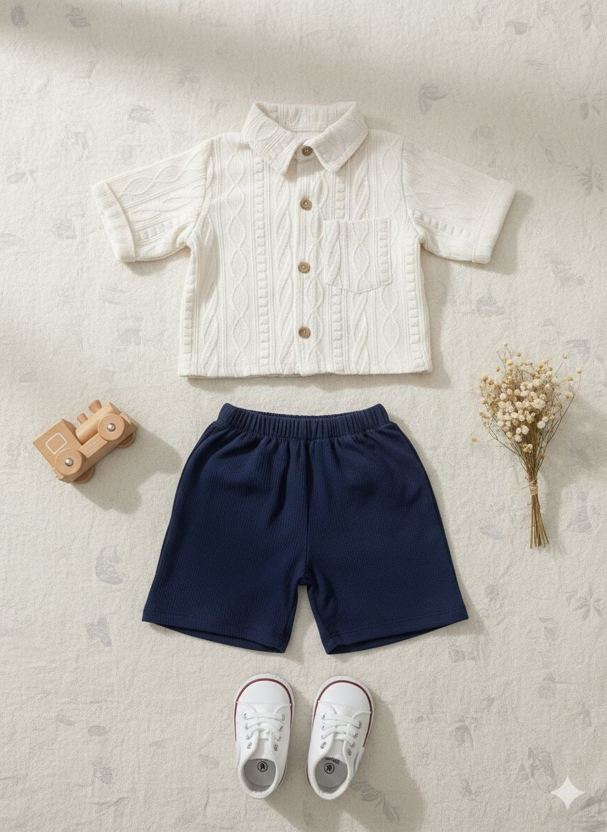 Mini Gentelman textured set