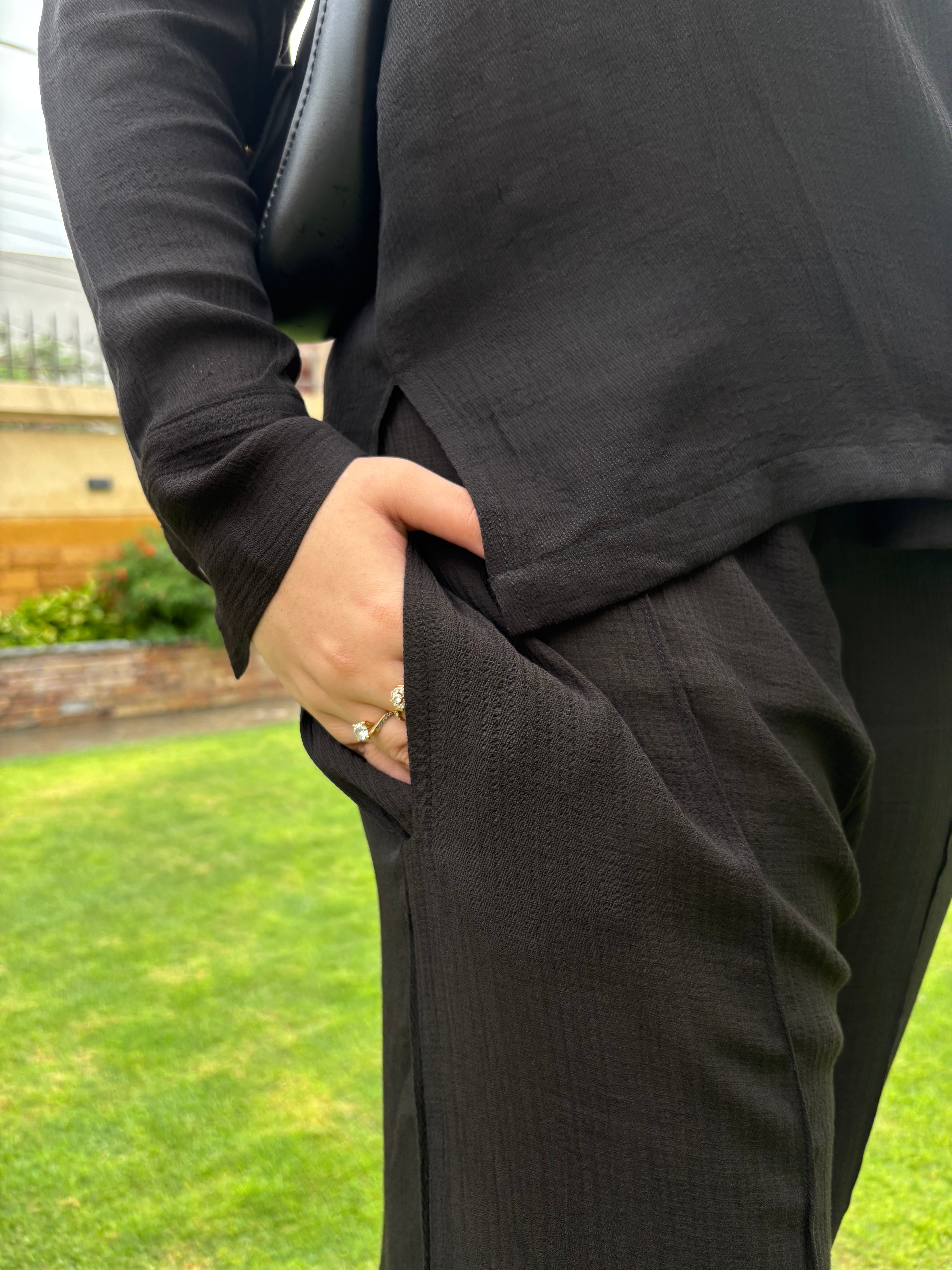 Timeless Noir Co-ord