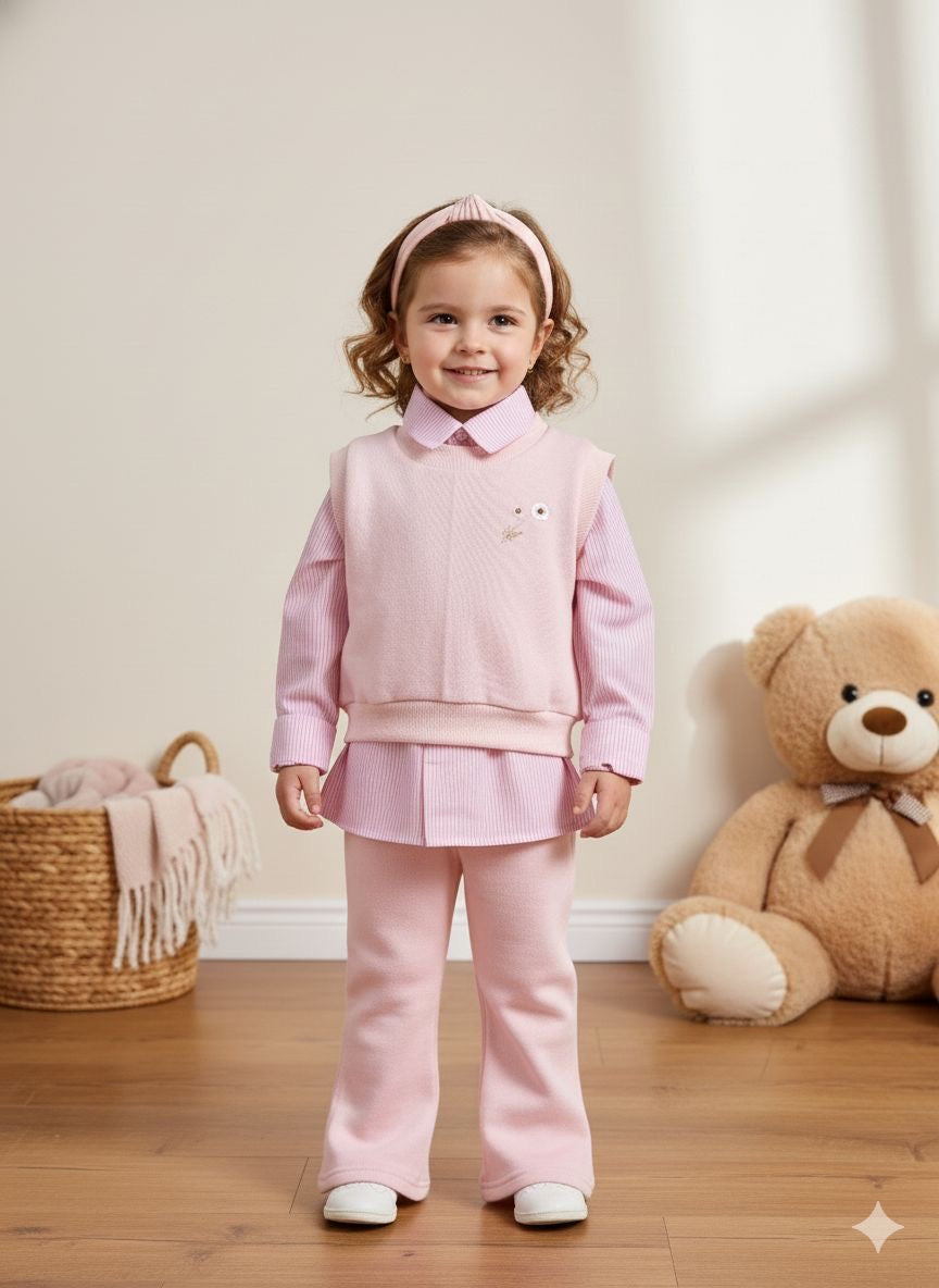 Trendsetter blushbloom 3-piece co-ord set