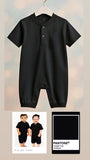 Peque Polo Romper black