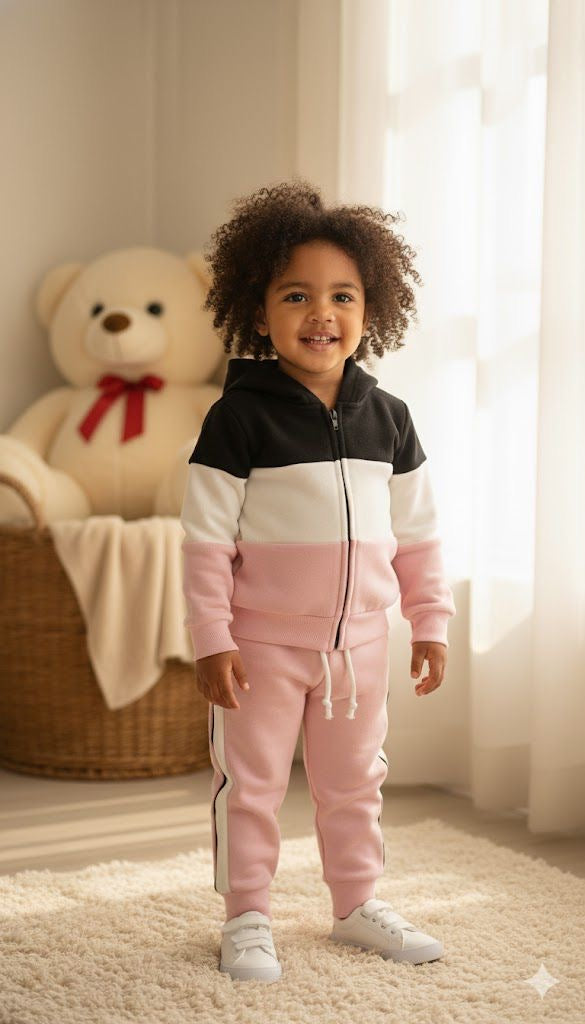 Blush Trio Unisex Hoodie Set