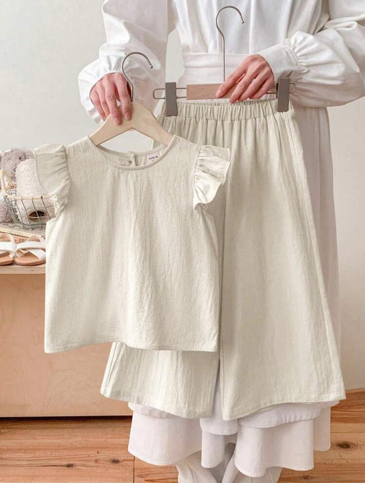 Buttercream Ruffle Set