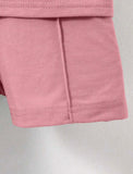 Blush Pink Zip Polo Set