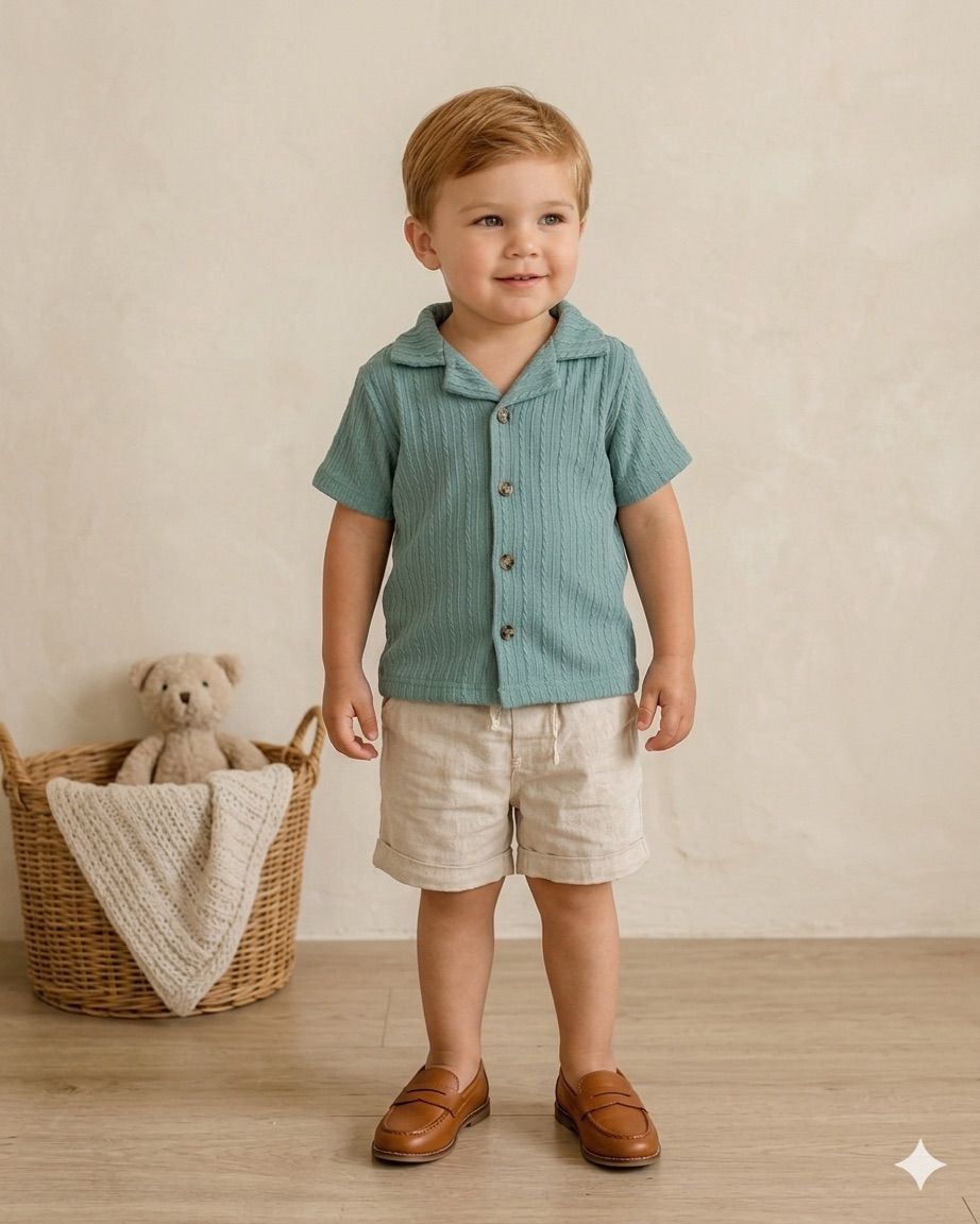 Seaside Breeze knitt shirt (shorts not included)