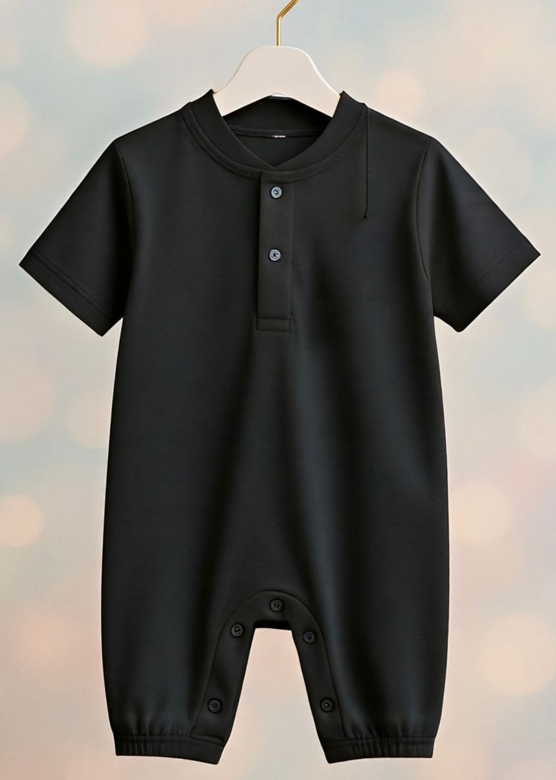 Peque Polo Romper black