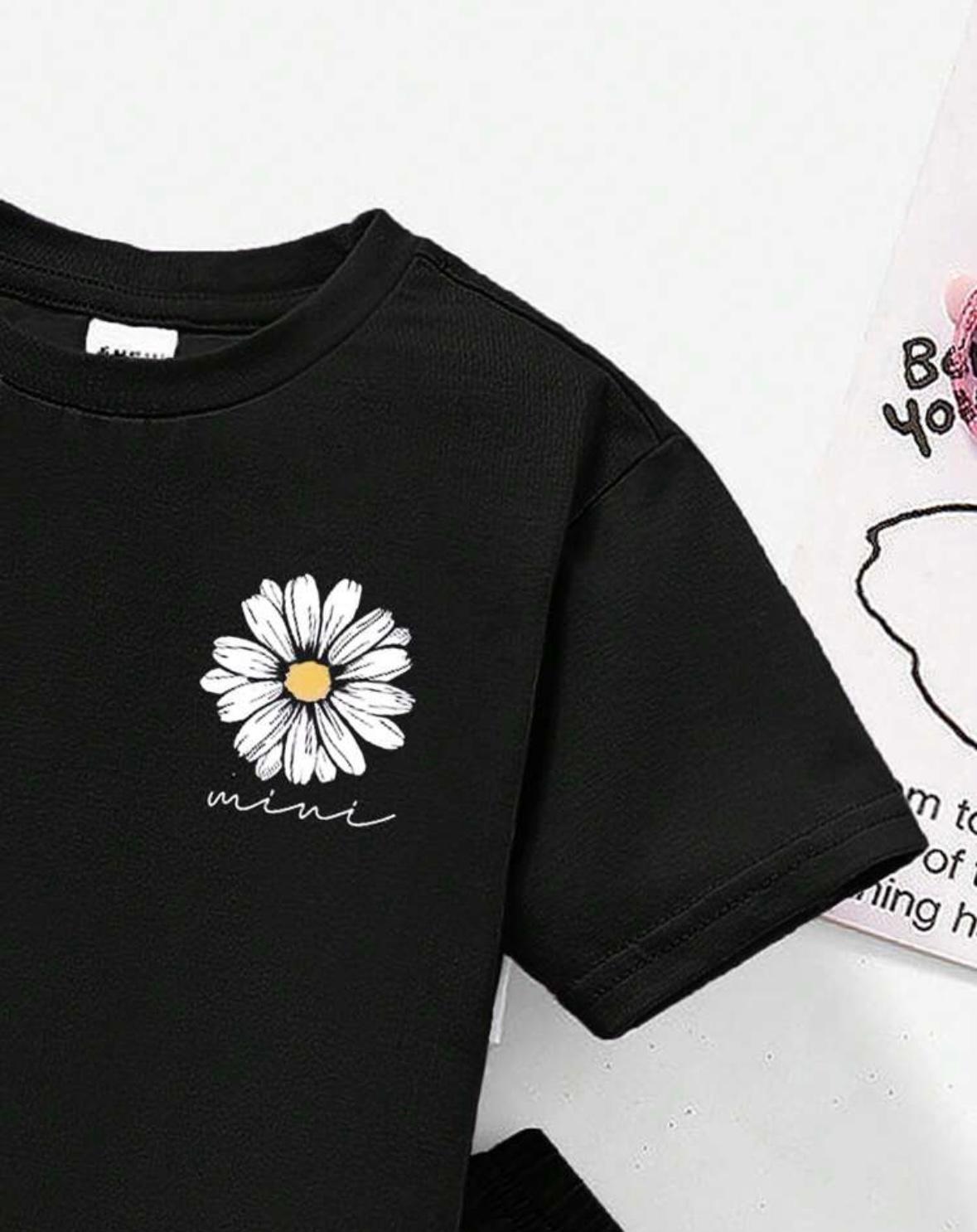 Little Daisy Days – Summer Tee & Flare Pants