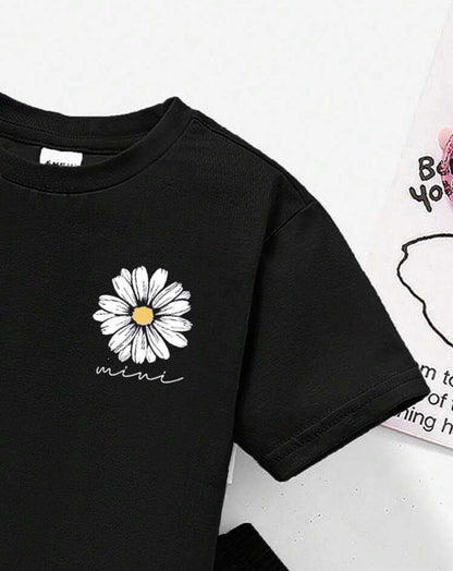 Little Daisy Days – Summer Tee & Flare Pants