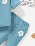 Little Daisy Days – Summer Tee & Flare Pants