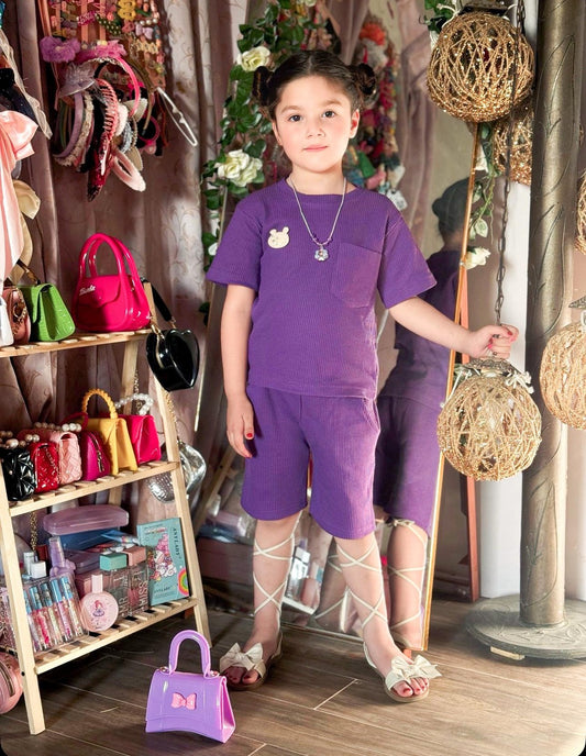 Lilac Star Lounge Set