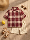 Rustwood check co-ord set