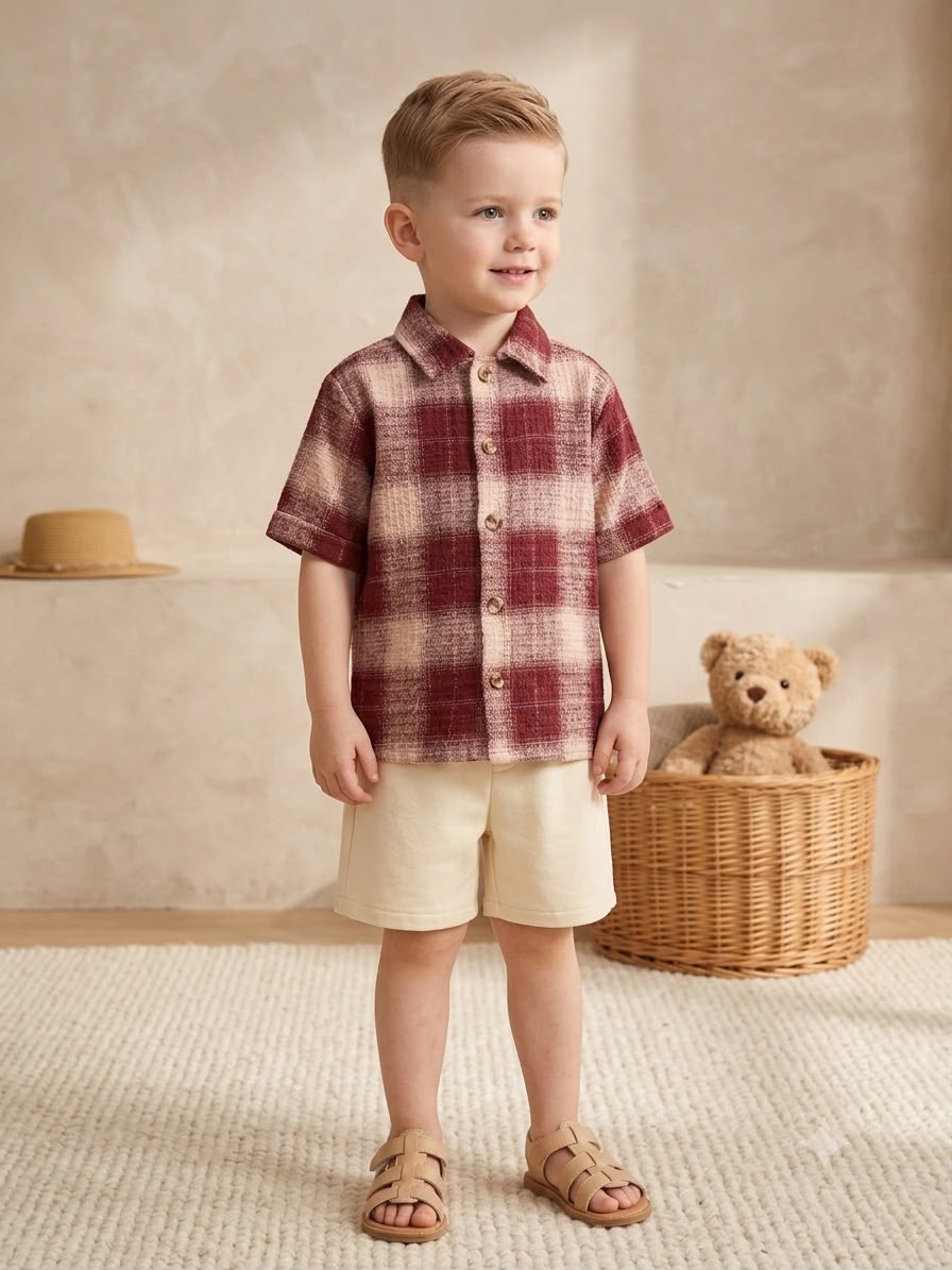 Rustwood check co-ord set