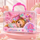 Mermaid Princess Treasure Box – Doll & Accessories Set