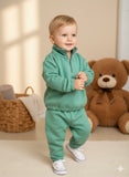 Enfanto Cozy Mint Fleece Set