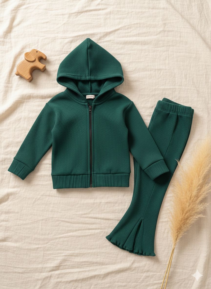 Emerald Cozy Flare set