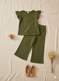 OLIVE POP CO-ORD SET