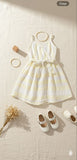 Lemon Meringue lilen Dress