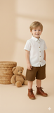 Toddler Boy Summer textured Co-Ord Set