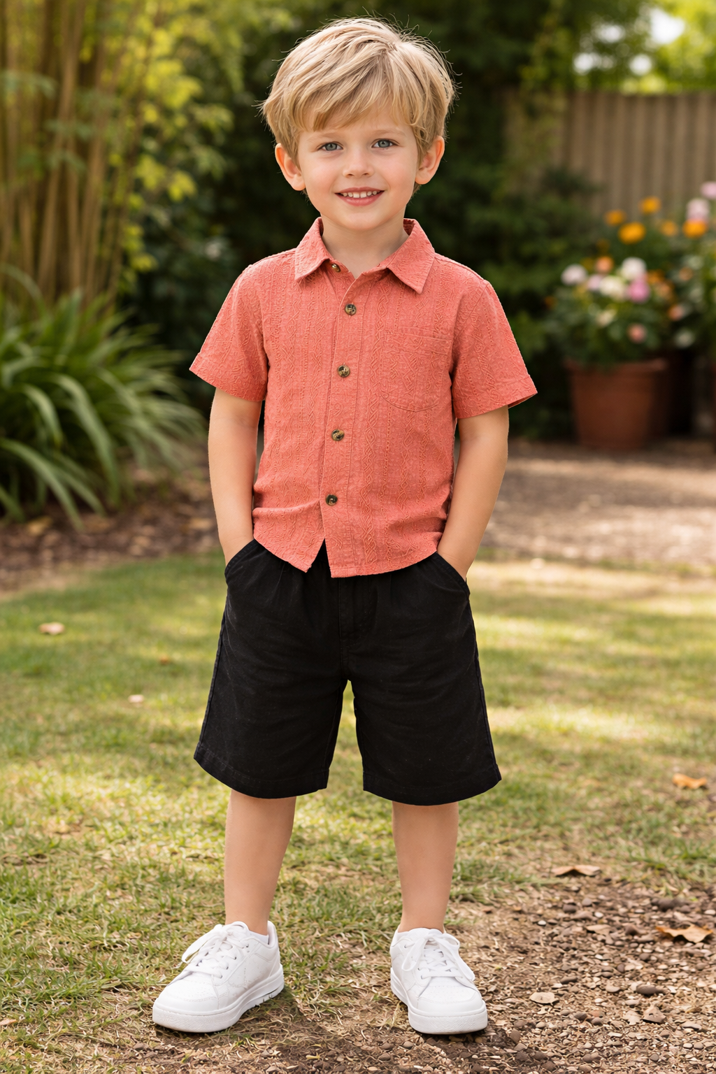 Milo summer knitted set