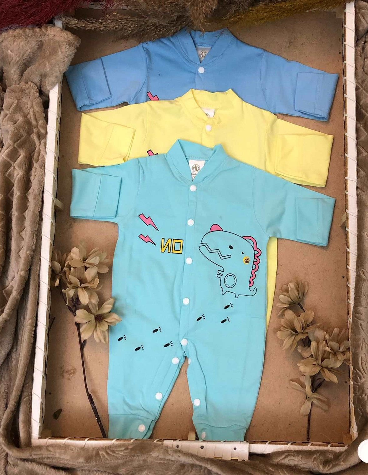 Dino Baby Jump Suit
