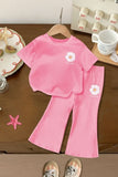 Little Daisy Days – Summer Tee & Flare Pants